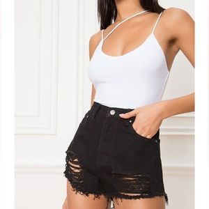 🆕 Superdown Simi Distressed Denim Shorts